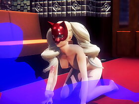 Persona 5 Hentai - Ann Takamari 手淫和口交 - 日本亚洲漫画动漫电影游戏色情