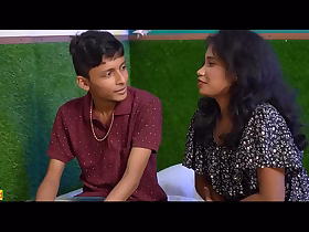 纯情继姐妹的性爱！印地语真实性爱