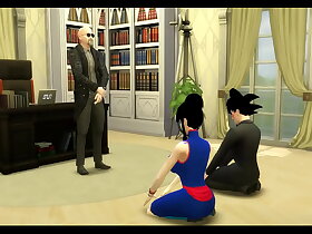 龙珠色情片第 62 集奴隶女仆美女妻子的后宫布尔玛琪琪 18 号和维迪儿性奴隶龟仙人